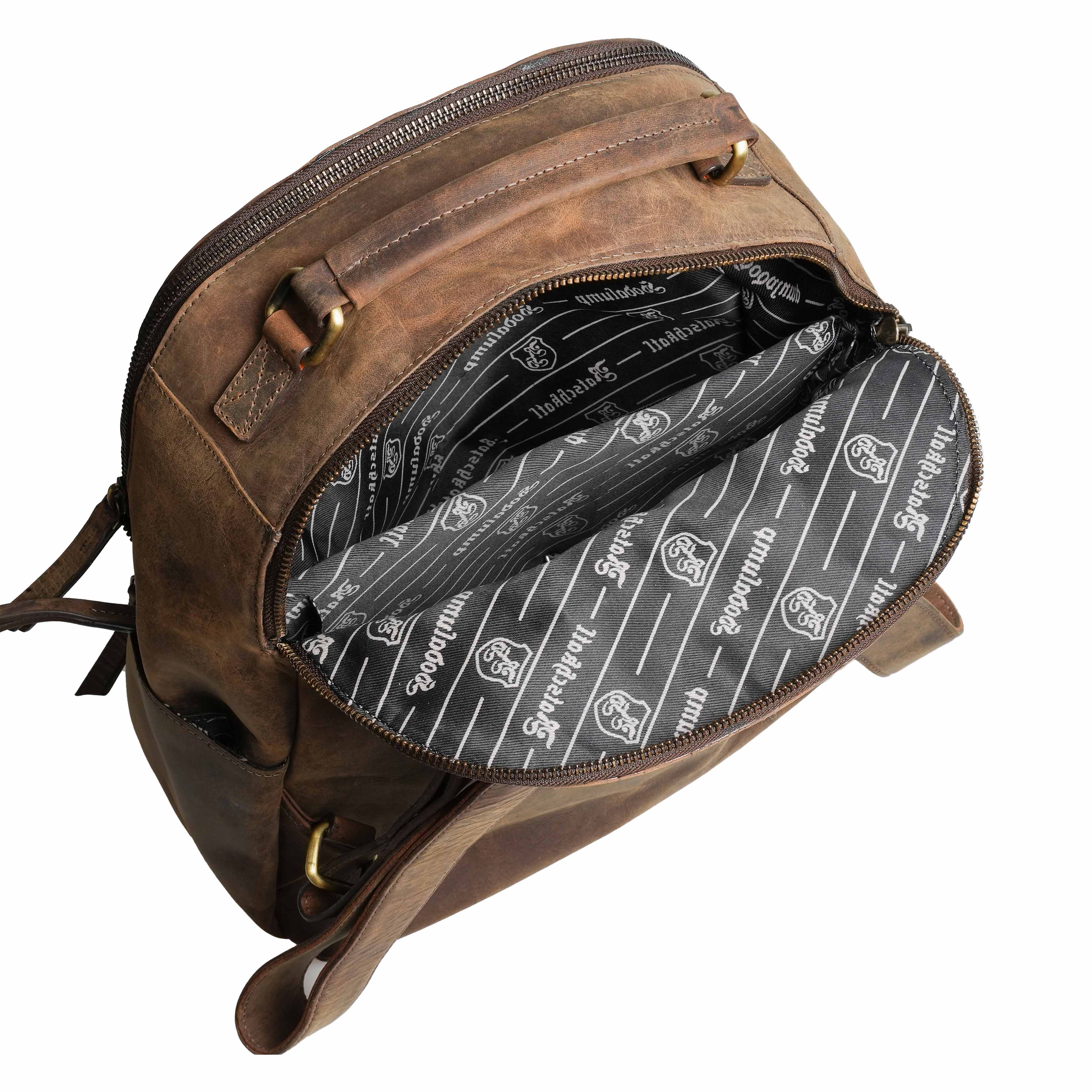 Classic Rucksack Büffelleder