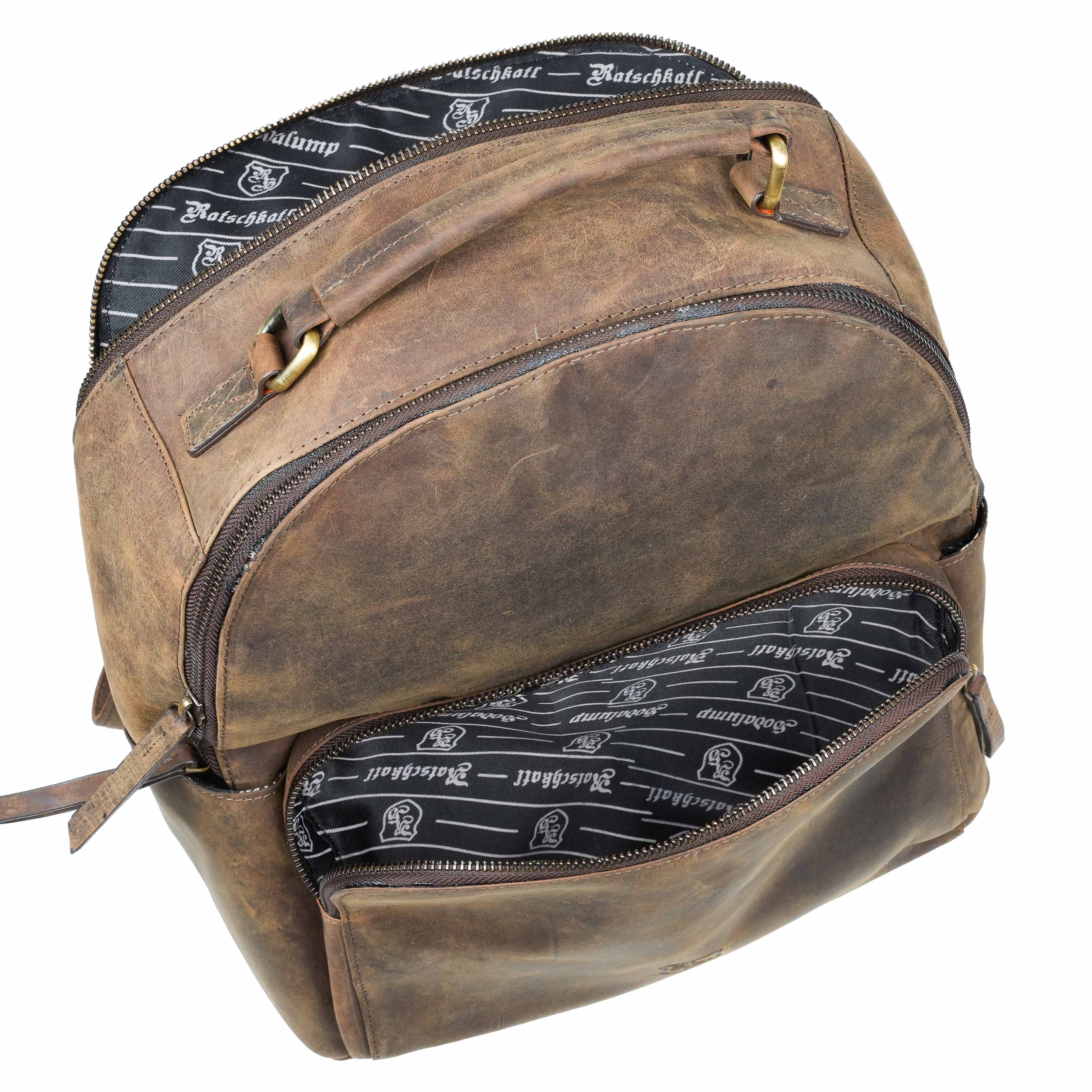 Classic Rucksack Büffelleder