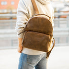 Classic Rucksack Büffelleder