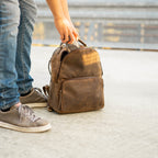 Classic Rucksack Büffelleder