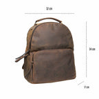 Classic Rucksack Büffelleder