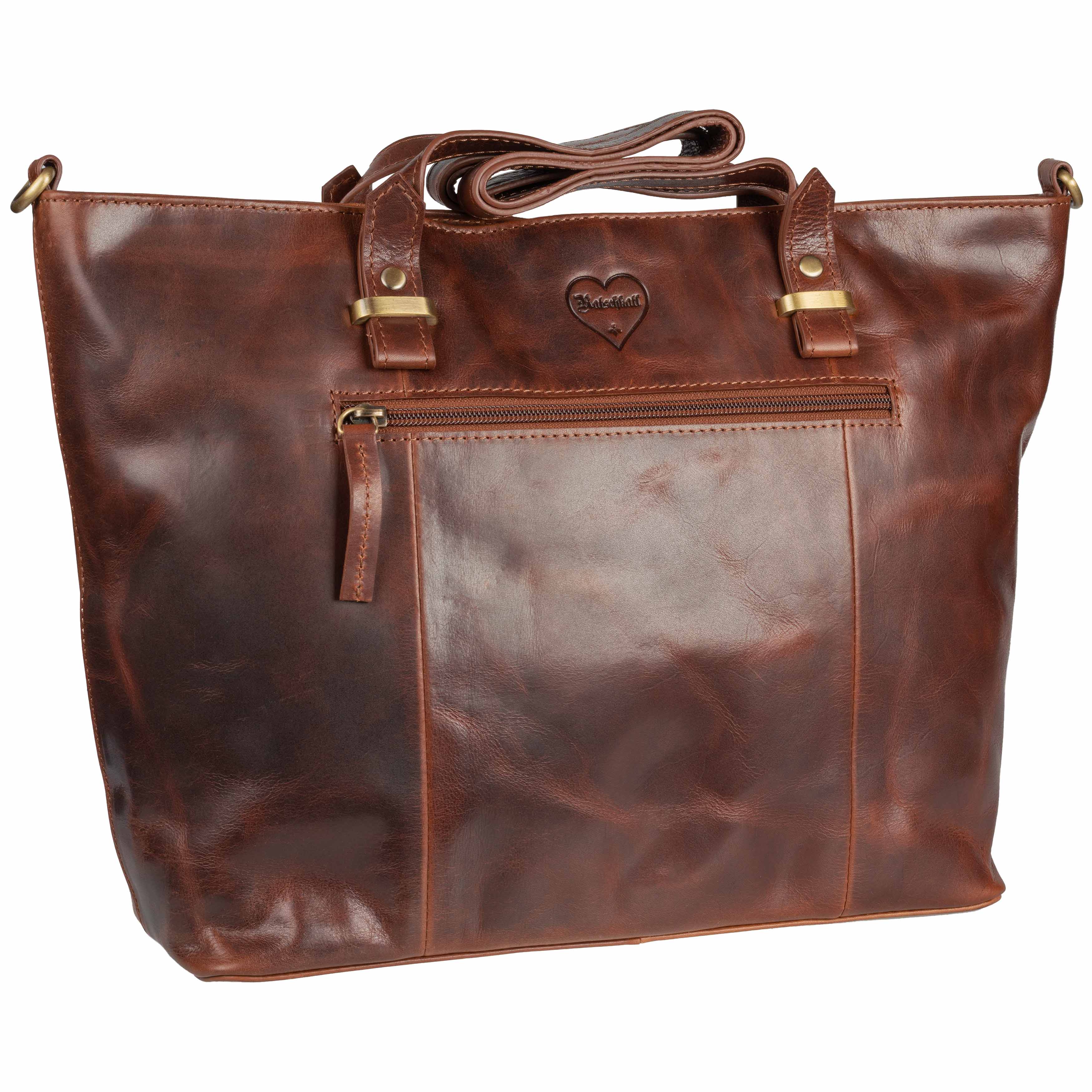 Shopper Handtasche Büffelleder