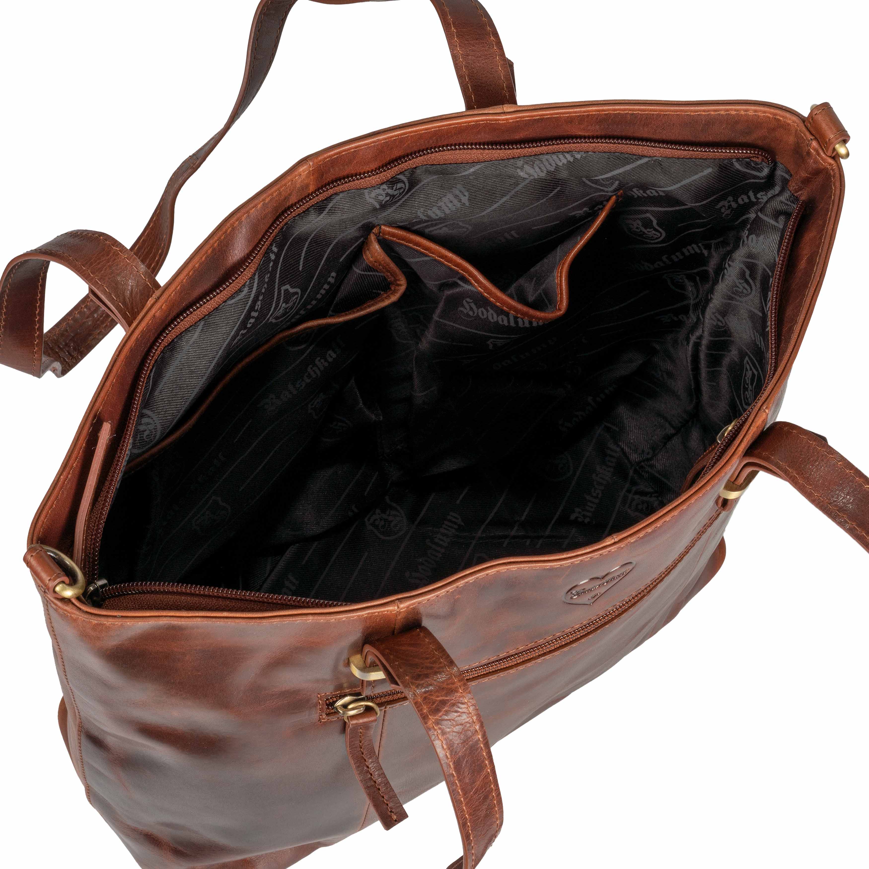 Shopper Handtasche Büffelleder