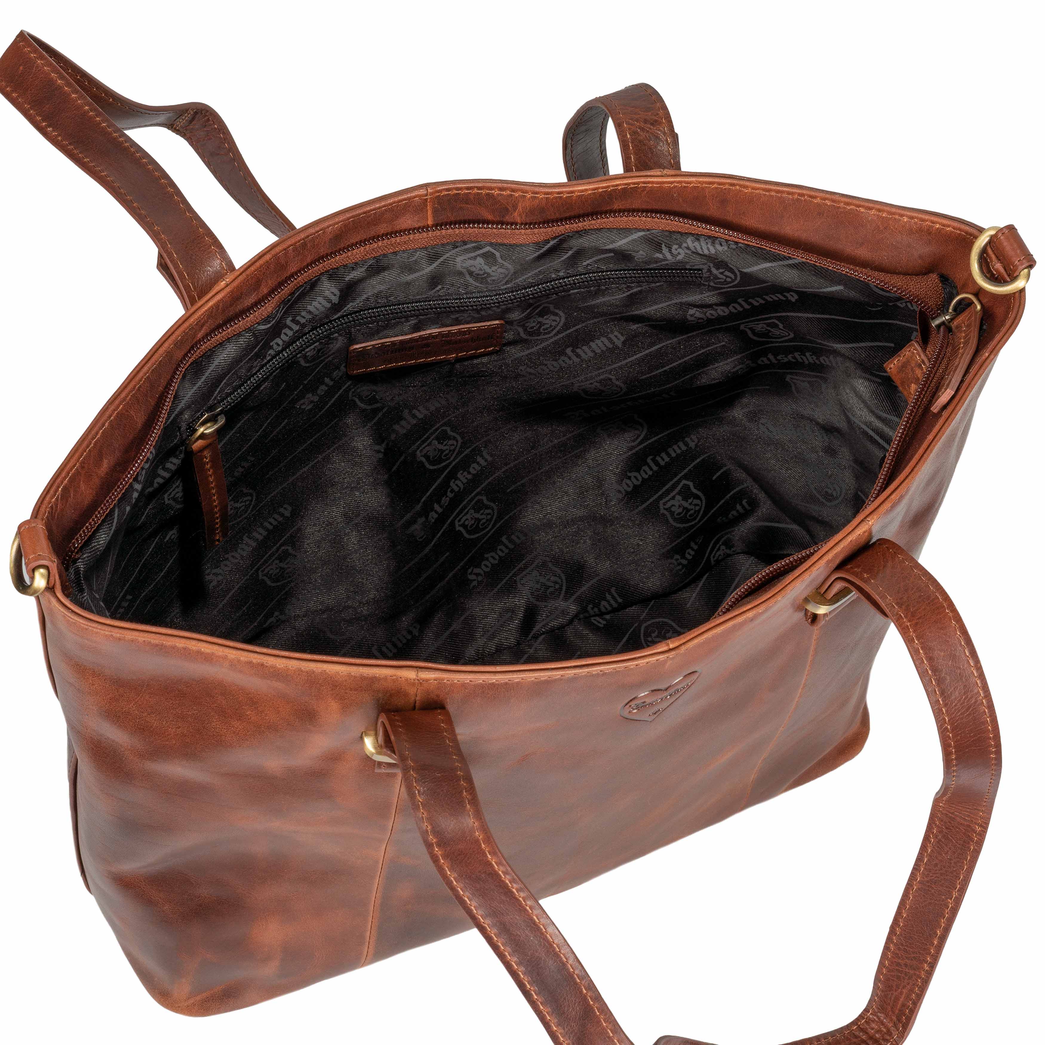 Shopper Handtasche Büffelleder