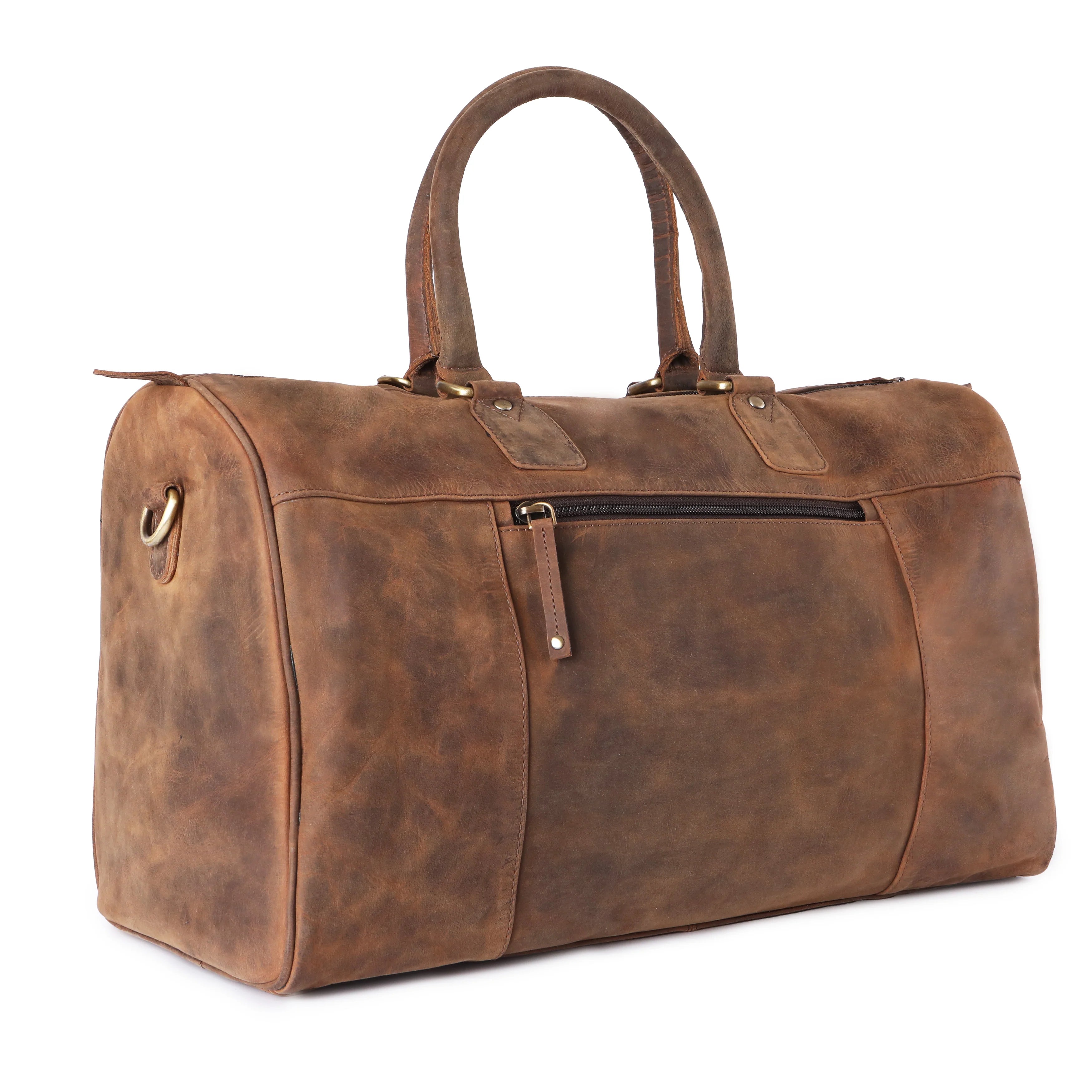 Handgepäck Büffelleder-Tasche