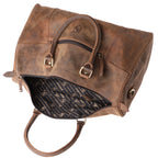 Handgepäck Büffelleder-Tasche