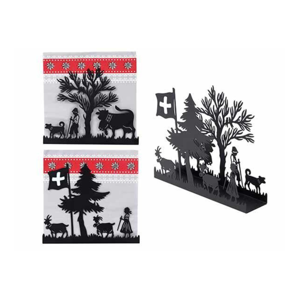 Metall-Serviettenhalter inkl. Servietten 20Stk.