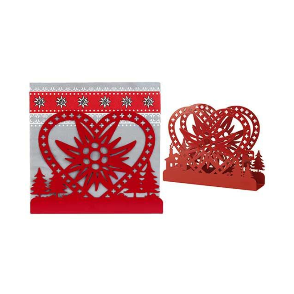 Metall-Serviettenhalter inkl. Servietten 20Stk.