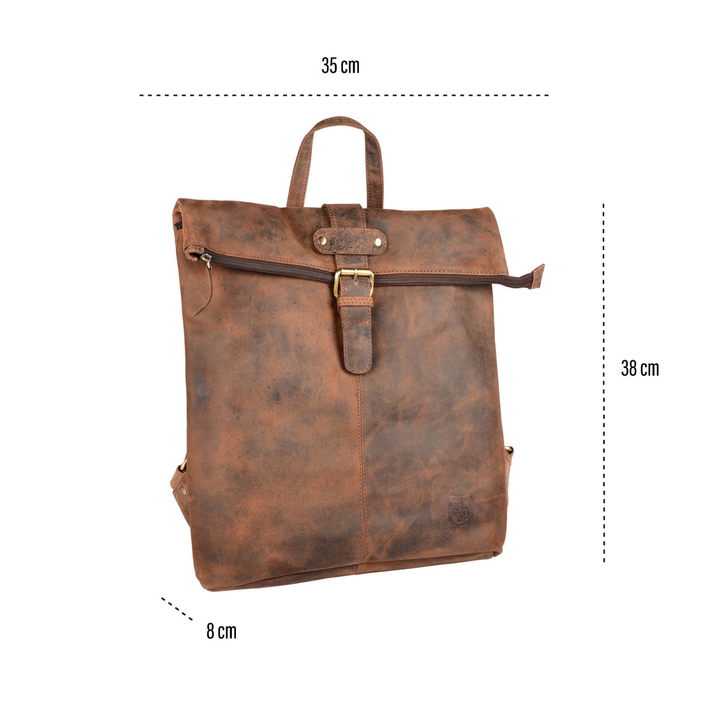 Berg-Rucksack Büffelleder